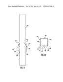 CARGO BED STAKE POCKET ADAPTED FOR SECURING J-HOOK STRAP THERETO diagram and image