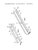 CARGO BED STAKE POCKET ADAPTED FOR SECURING J-HOOK STRAP THERETO diagram and image