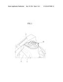 SHOCK ABSORBER HOUSING FOR VEHICLE diagram and image