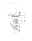 SHOCK ABSORBER HOUSING FOR VEHICLE diagram and image