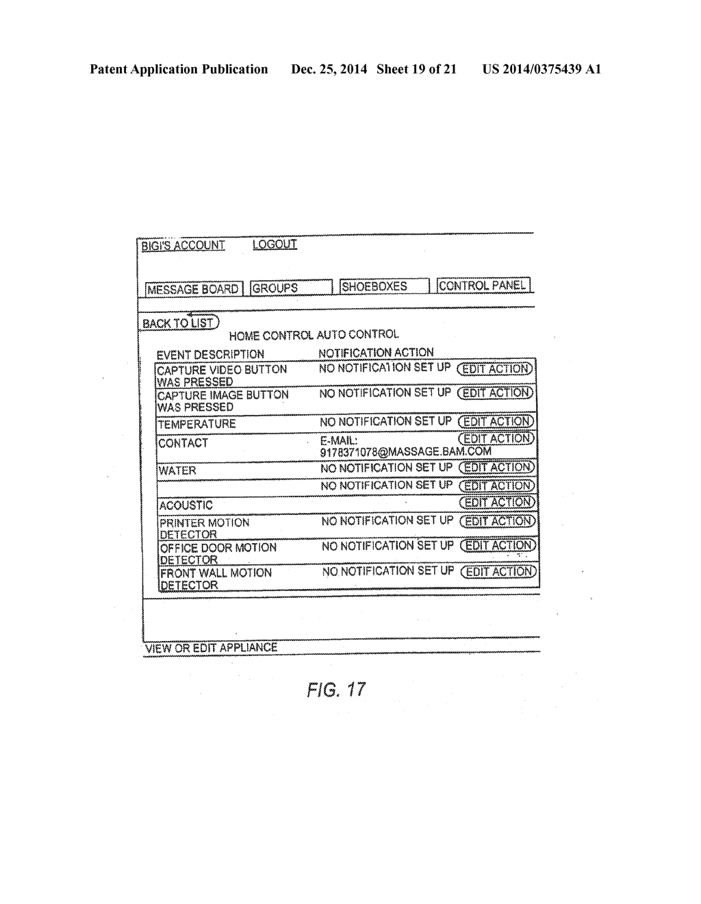 METHOD OF REGISTERING A DEVICE AT A REMOTE SITE FEATURING A CLIENT     APPLICATION CAPABLE OF ESTABLISHING MULTIPLE WIRELESS CONNECTIONS FOR     TRANSMITTING REGISTRATION MESSAGES BETWEEN DEVICE AND REMOTE SITE - diagram, schematic, and image 20