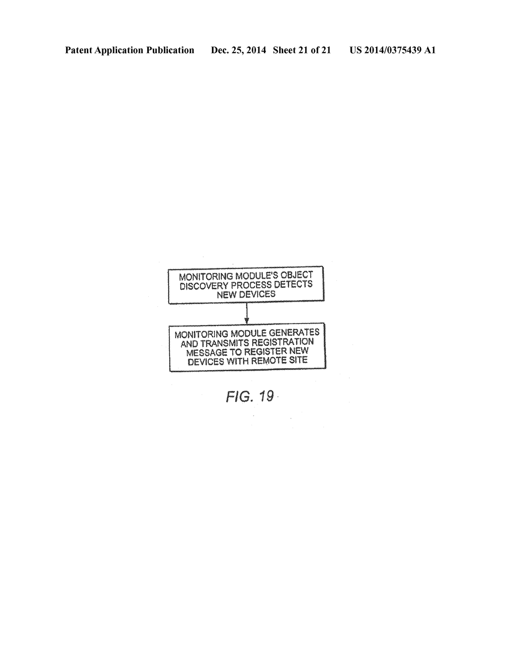 METHOD OF REGISTERING A DEVICE AT A REMOTE SITE FEATURING A CLIENT     APPLICATION CAPABLE OF ESTABLISHING MULTIPLE WIRELESS CONNECTIONS FOR     TRANSMITTING REGISTRATION MESSAGES BETWEEN DEVICE AND REMOTE SITE - diagram, schematic, and image 22