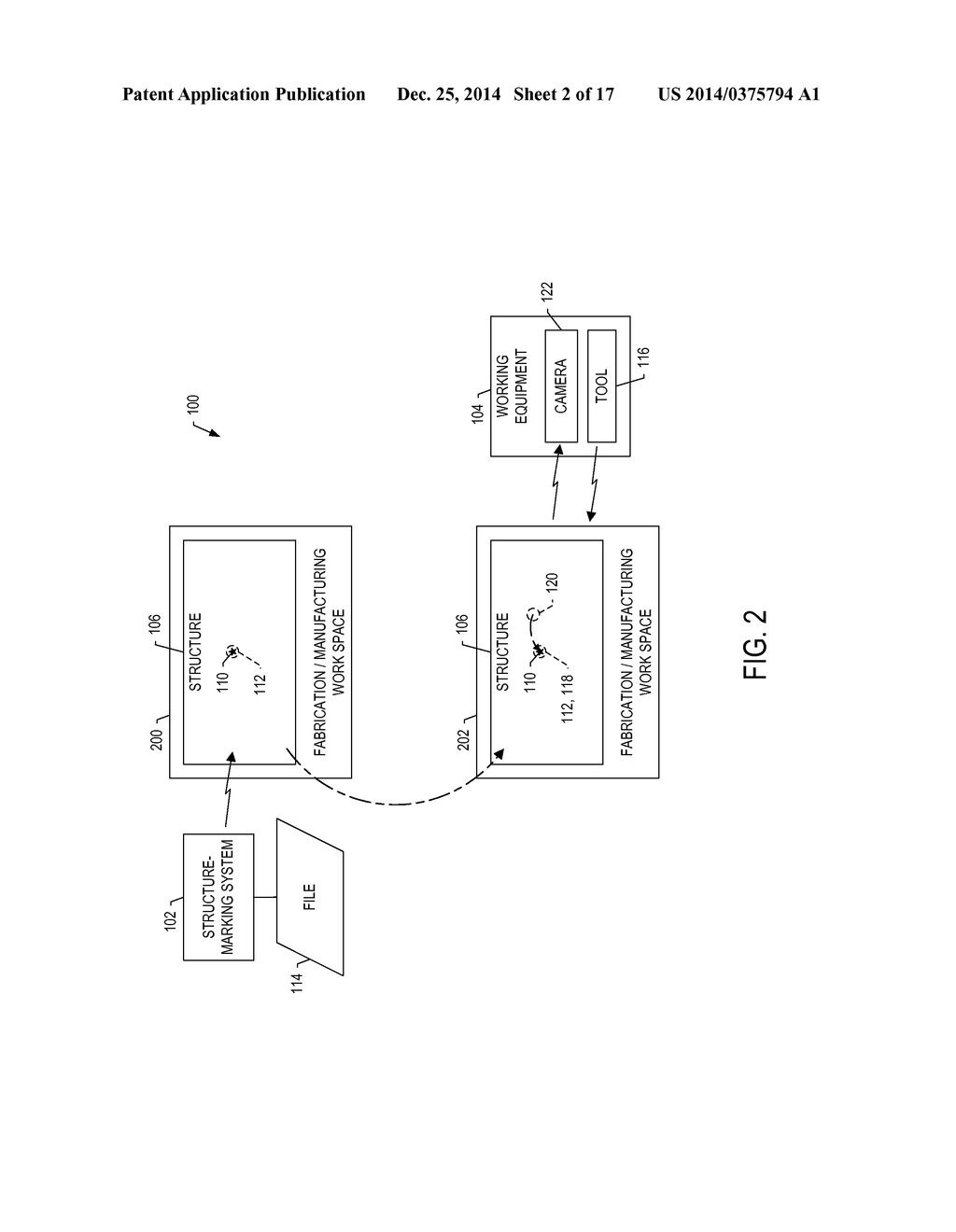 APPARATUSES AND METHODS FOR ACCURATE STRUCTURE MARKING AND     MARKING-ASSISTED STRUCTURE LOCATING - diagram, schematic, and image 03