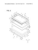 DISPLAY DEVICE, AND TELEVISION RECEIVER DEVICE diagram and image