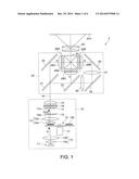 PROJECTOR HAVING FLUOROSCENT BODY  AND ASSOCIATED SENSOR diagram and image