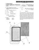 FRONT MEMBER FOR CAPACITIVE DISPLAY SCREEN PANEL OF ELECTRONIC DEVICES diagram and image