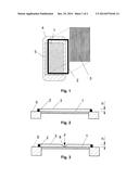 FRONT MEMBER FOR CAPACITIVE DISPLAY SCREEN PANEL OF ELECTRONIC DEVICES diagram and image