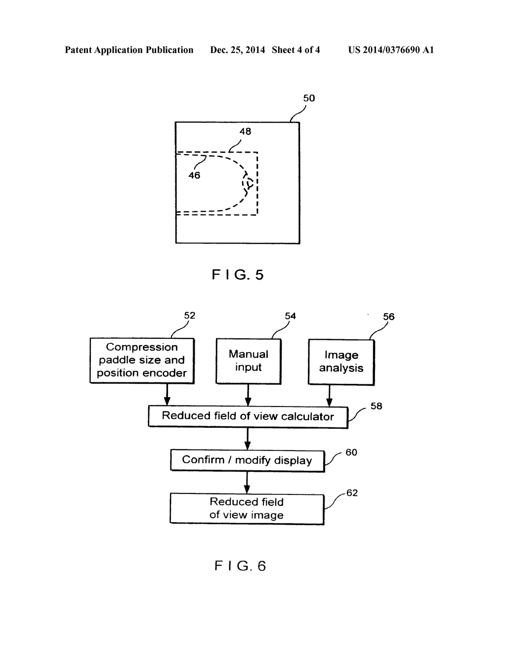 FULL FIELD MAMMOGRAPHY WITH TISSUE EXPOSURE CONTROL, TOMOSYNTHESIS, AND     DYNAMIC FIELD OF VIEW PROCESSING - diagram, schematic, and image 05