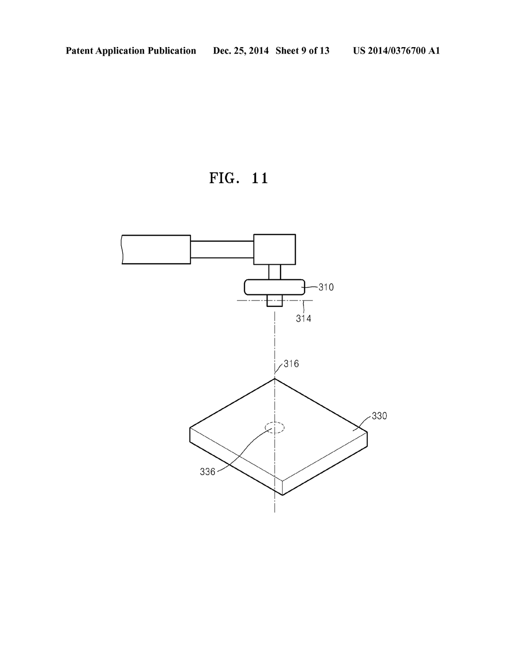 INFORMATION PROVIDING METHOD AND APPARATUS FOR ALIGNING X-RAY TUBE AND     DETECTOR OF MOBILE X-RAY APPARATUS, AND WIRELESS DETECTOR - diagram, schematic, and image 10