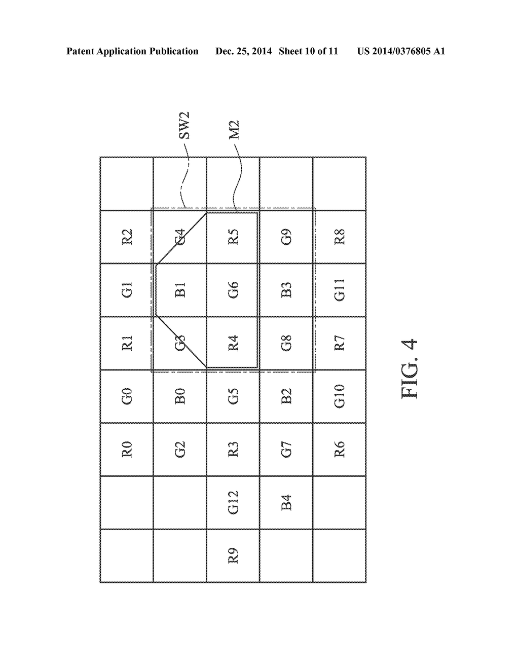 METHOD FOR DEMOSAICKING - diagram, schematic, and image 11