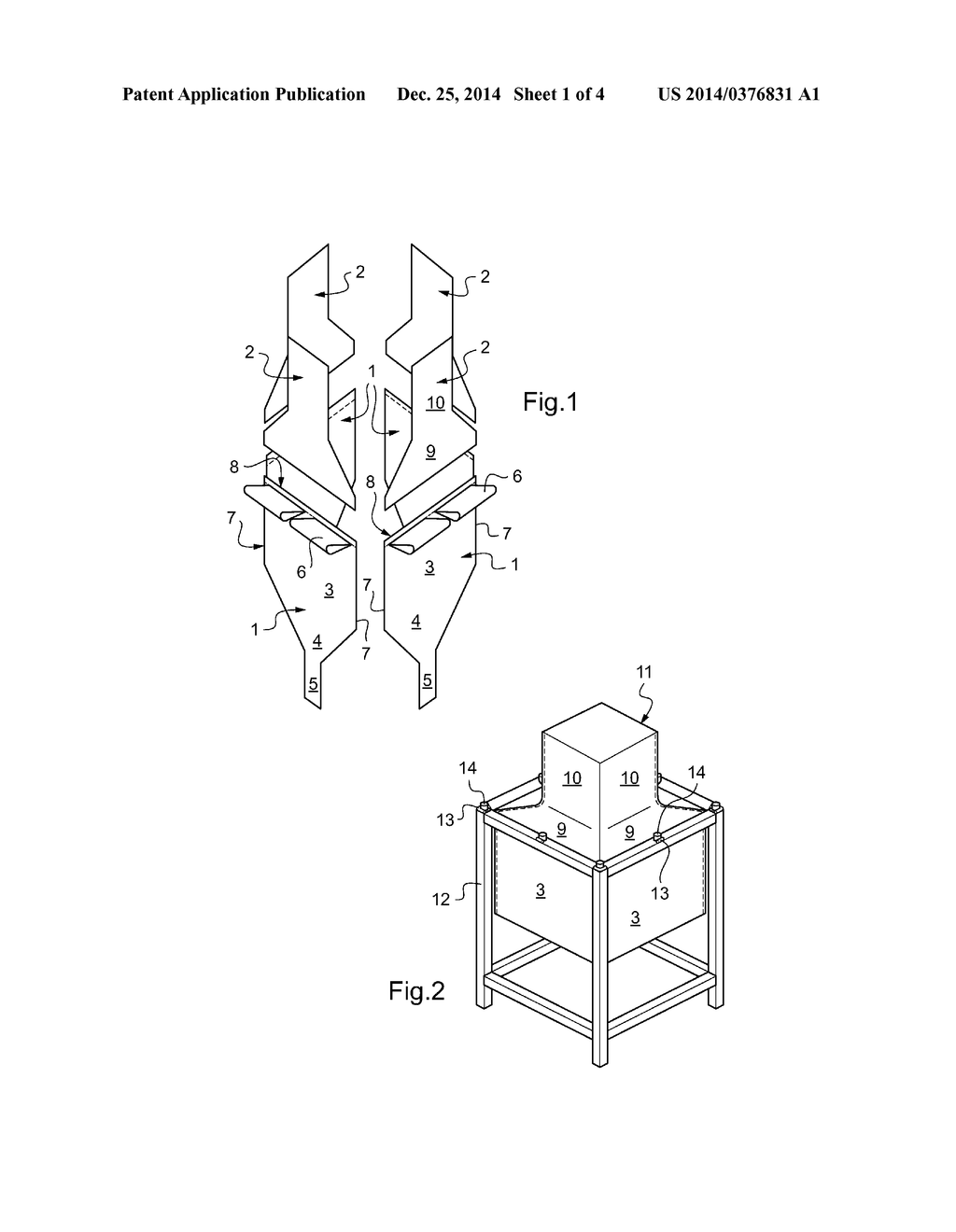 METHOD FOR MANUFACTURING A LARGE-CAPACITY FLEXIBLE CONTAINER, FLEXIBLE     CONTAINER OBTAINED, AND CORRESPONDING PACKAGING - diagram, schematic, and image 02