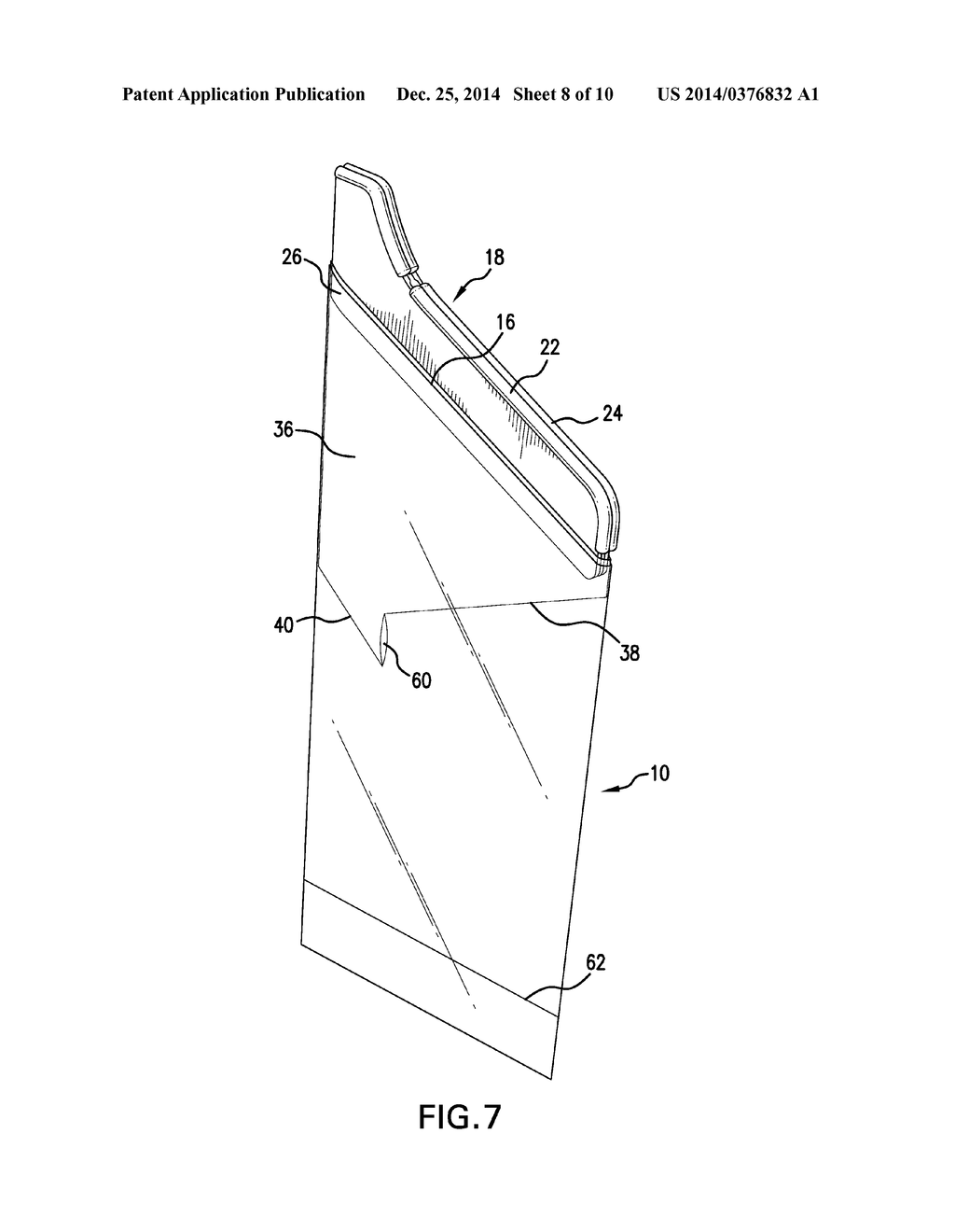 Liquid Sequestration Bag with Pinch Closure - diagram, schematic, and image 09