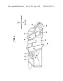 Image Forming Device Provided with Cleaner, Waste Toner Accommodating     Portion, and Paper Guide Disposed Between Cleaner and Waste Toner     Accommodating Portion diagram and image