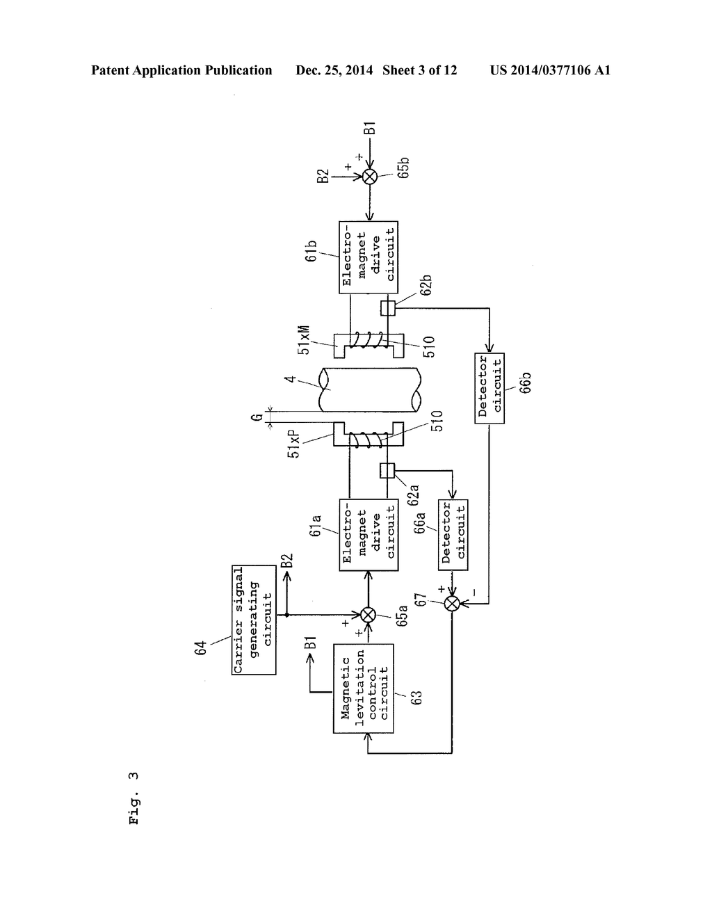 SENSORLESS MAGNETIC LEVITATION VACUUM PUMP AND SENSORLESS MAGNETIC     LEVITATION DEVICE - diagram, schematic, and image 04