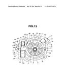 VARIABLE VANE PUMP WITH COMMUNICATION GROOVE IN THE CAM RING diagram and image