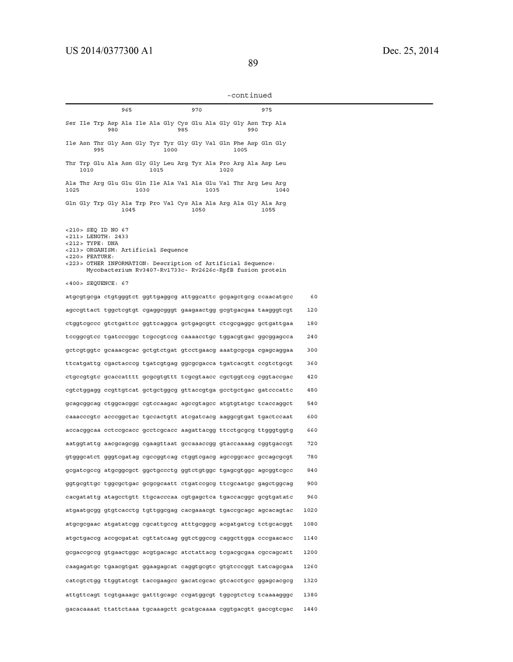 Tuberculosis Compositions And Methods Of Using The Same - diagram, schematic, and image 96