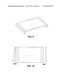 AIRLINE TRAY TABLE COVER diagram and image