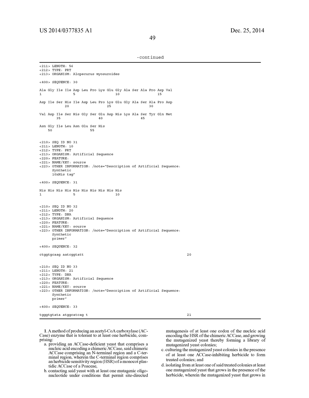 METHODS AND COMPOSITIONS FOR ISOLATING, IDENTIFYING AND CHARACTERIZING     MONOCOT PLASTIDIC ACCASE HERBICIDE TOLERANT MUTATIONS USING A MODEL     SYSTEM - diagram, schematic, and image 148