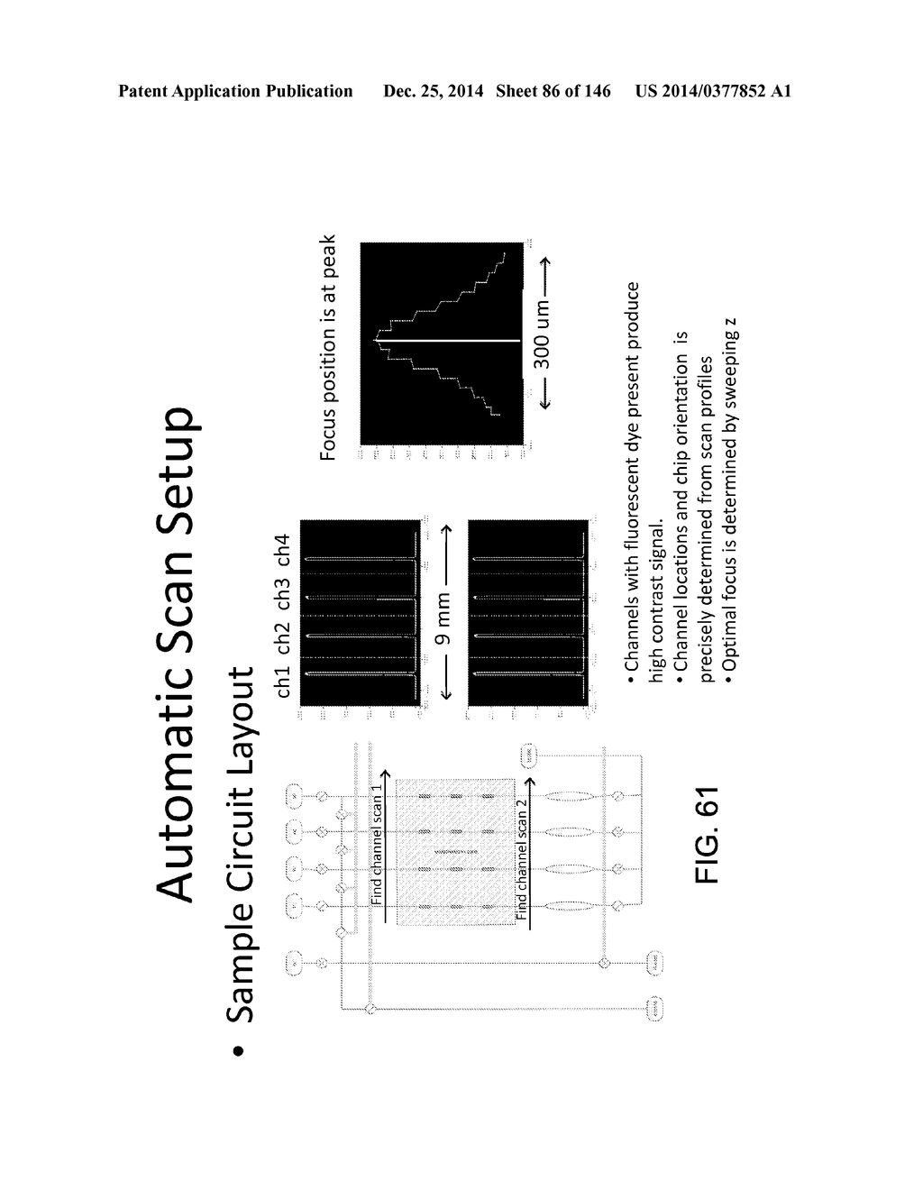 Methods and Systems for Epi-Fluorescent Monitoring and Scanning for     Microfluidic Assays - diagram, schematic, and image 87