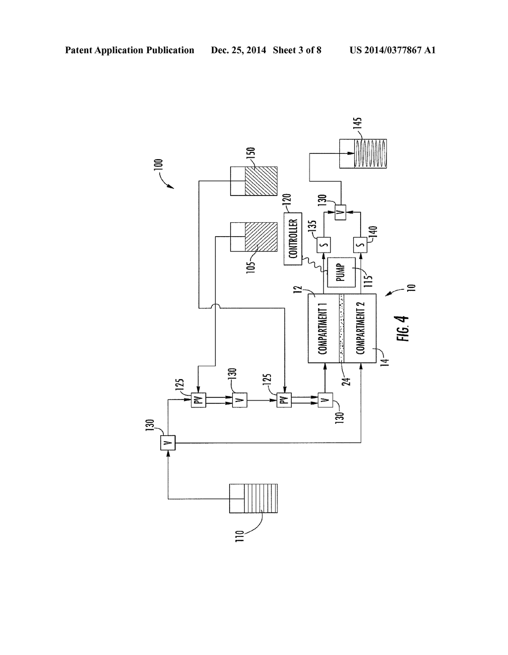 BIOREACTOR FOR CELL GROWTH AND ASSOCIATED METHODS - diagram, schematic, and image 04