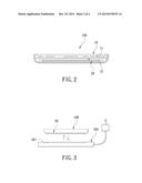 WATERPROOF PORTABLE ELECTRONIC DEVICE WITHOUT CONNECTING HOLE diagram and image