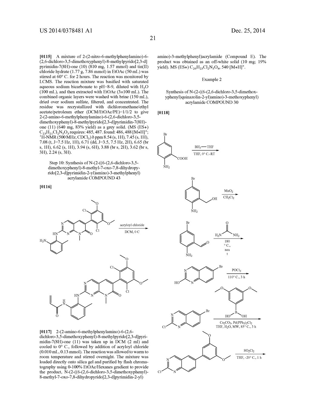 INHIBITORS OF THE FIBROBLAST GROWTH FACTOR RECEPTOR - diagram, schematic, and image 30