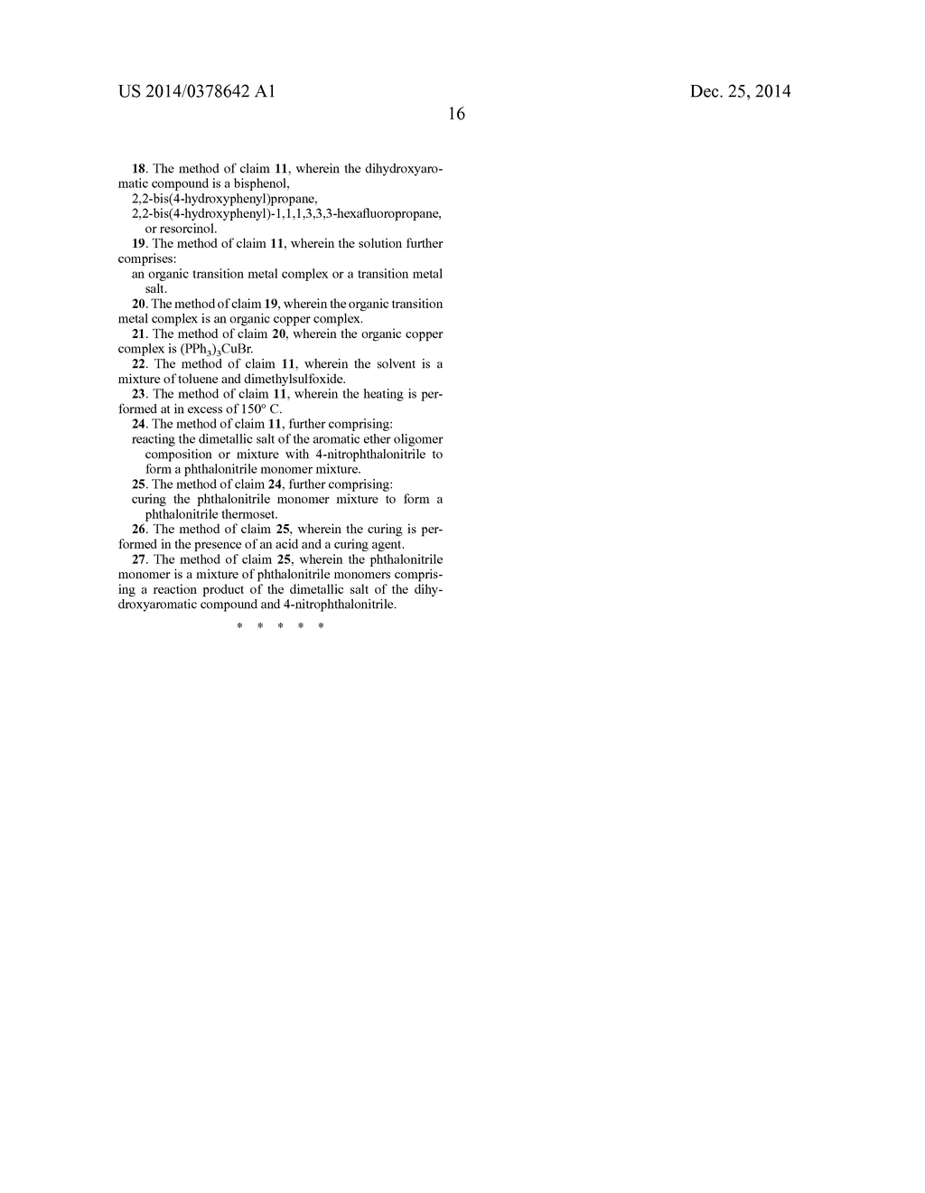 SYNTHESIS OF AND CURING ADDITIVES FOR PHTHALONITRILES - diagram, schematic, and image 17