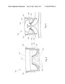 Hemostasis Device With One Way Trap diagram and image