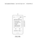 MOBILE TERMINAL AND METHOD FOR DETECTING A GESTURE TO CONTROL FUNCTIONS diagram and image