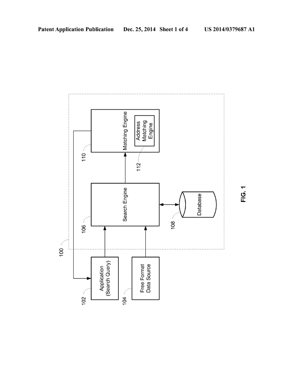 SYSTEM AND METHOD FOR CONTEXTUAL AND FREE FORMAT MATCHING OF ADDRESSES - diagram, schematic, and image 02