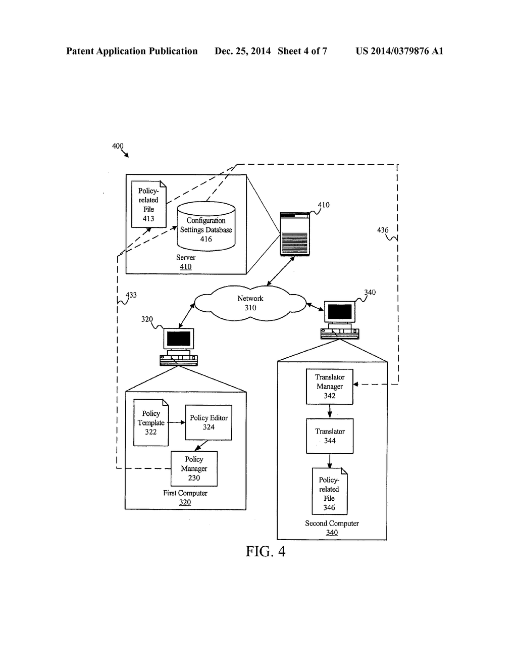 SYSTEMS AND METHODS FOR MANAGING POLICIES ON A COMPUTER - diagram, schematic, and image 05