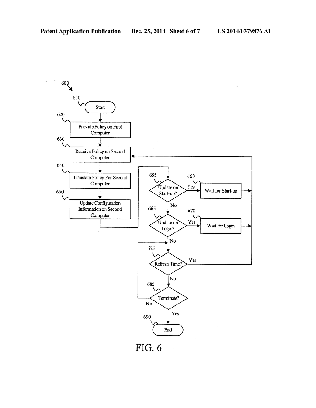 SYSTEMS AND METHODS FOR MANAGING POLICIES ON A COMPUTER - diagram, schematic, and image 07