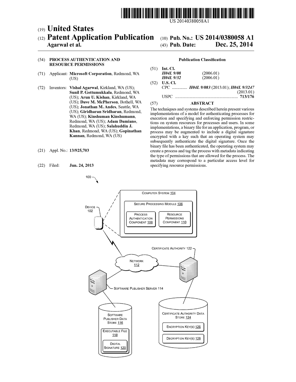 Process Authentication and Resource Permissions - diagram, schematic, and image 01