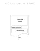 METHOD AND SYSTEM FOR WEB PAGE COMMENTING, BROWSER AND STORAGE MEDIUM diagram and image