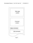 METHOD AND SYSTEM FOR WEB PAGE COMMENTING, BROWSER AND STORAGE MEDIUM diagram and image