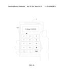 ELECTRONIC DEVICE AND METHOD FOR ADJUSTING USER INTERFACE OF THE     ELECTRONIC DEVICE diagram and image