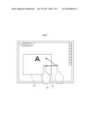 IMAGE DISPLAY APPARATUS ALLOWING OPERATION OF IMAGE SCREEN AND OPERATION     METHOD THEREOF diagram and image