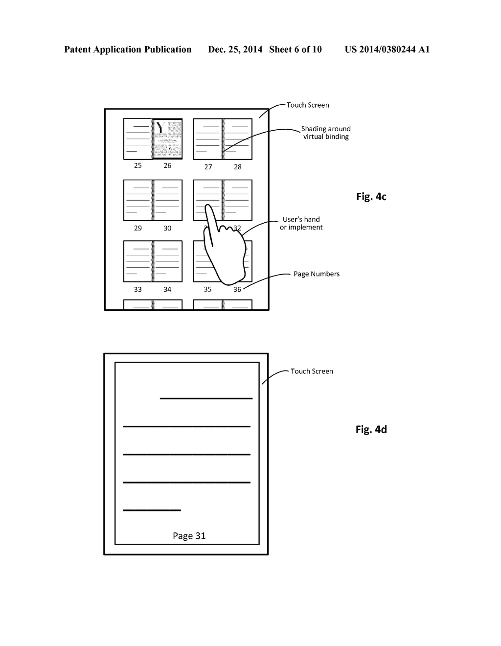 VISUAL TABLE OF CONTENTS FOR TOUCH SENSITIVE DEVICES - diagram, schematic, and image 07