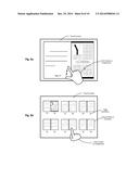 VISUAL TABLE OF CONTENTS FOR TOUCH SENSITIVE DEVICES diagram and image