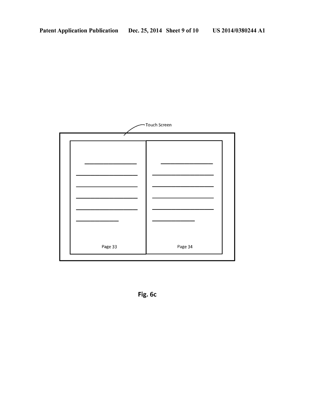 VISUAL TABLE OF CONTENTS FOR TOUCH SENSITIVE DEVICES - diagram, schematic, and image 10