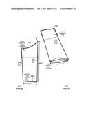 Foldable, disposable, urine receptacle diagram and image