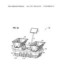 Planter for hybrid container-gardening system diagram and image