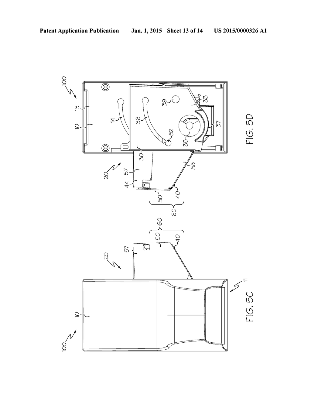 REFRIGERATOR/FREEZER ICE BUCKET - diagram, schematic, and image 14