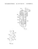 DOOR STOP WITH SECURITY LOCK diagram and image