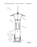 BIRD FEEDER WITH ROTATING PERCH diagram and image