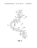 TUBULAR CRUTCH WITH A CANTILEVER HANDLE diagram and image