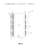 UNDERFILL MATERIAL FLOW CONTROL FOR REDUCED DIE-TO-DIE SPACING IN     SEMICONDUCTOR PACKAGES diagram and image