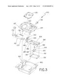 Latch Assembly for Cargo Door diagram and image