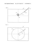 IMAGE PROCESSING PROGRAM AND IMAGE PROCESSING DEVICE FOR MOVING DISPLAY     AREA diagram and image