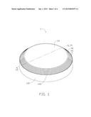 LENS AND LIGHT SOURCE MODULE INCORPORATING THE SAME diagram and image